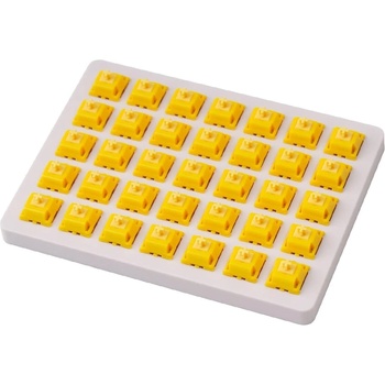 Keychron Gateron Cap Golden Yellow Switch Set 35 броя Комплект геймърски механични суичове за клавиатура (Z76)