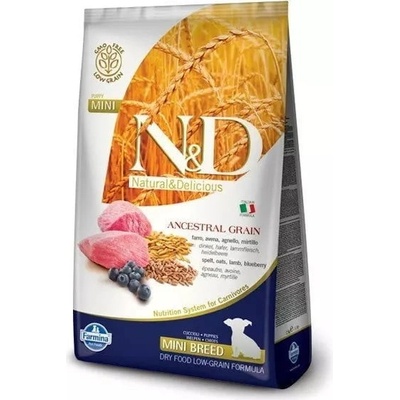 N&D Grain Free Pumpkin Puppy Mini Lamb & Blueberry 14 kg