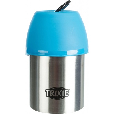 Trixie Friends on Tour cestovná nerezová fľaša s miskou 300 ml