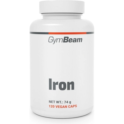 GymBeam Желязо 120 капс неовкусено