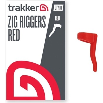 Trakker Products Rovnátka Zig Riggers Red 10 ks