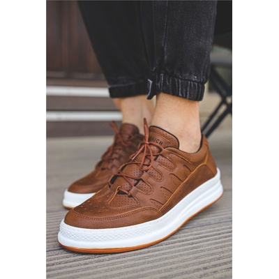 Chekich Унисекс обувки с връзки CH040 - Таба #359371 (359371_Кафяво)