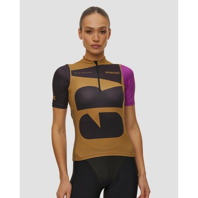 X-bionic Corefusion Gravel Jersey V Béžové A černé pánský