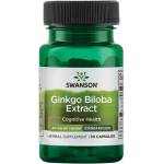 Swanson Ginkgo Biloba Extract, 60 mg, 30 капсули, Swanson (SW1242)