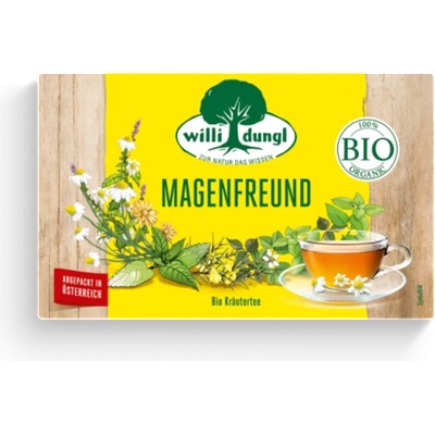 Willi Dungl Био успокояващ чай за стомаха - 40 г