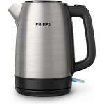 Philips Daily Collection Metal Kettle - 1.7L, Light Indicator, 360° Base, Micro Strainer Filter, Flat Heating Element, Spring Lid, Energy Saving, Safe Design, Fast Boiling (HD9350/90) (HD9350/90) Електрически кани