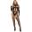 Leg Avenue Bodystocking with Cutout Teddy 89321 Black