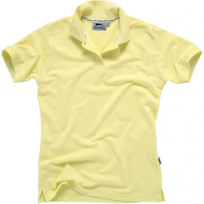 Slazenger S03.08.2 33S03•FOREHAND SHORT SLEEVE LADIES POLO žltá