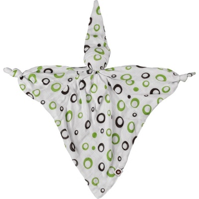 Kikko bambusový maznáčik XKKO BMB Spirals&Bubbles Lime Bubbles
