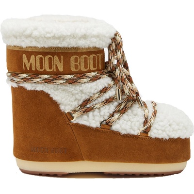 Moon Boot icon Low shearling MA03 whisky off white