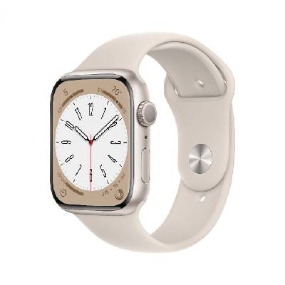Apple Watch Series 8 GPS 45mm hvězdně bílé hliníkové pouzdro