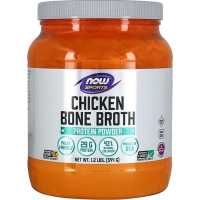Now Food Bone Broth Beef Powder 544 g