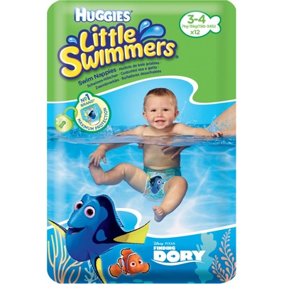 Huggies little swimmers small 7-15 kg 12 ks