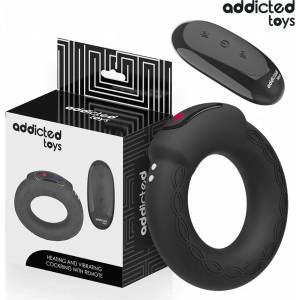  Пенис ринг с вибрации, нагряване и дистанционно - Addicted Toys Ring (D-244704)