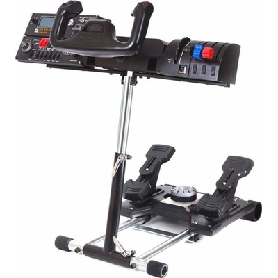 Wheel Stand Pro DELUXE V2, stojan na joystick a pedále Saitek Pro Rudder, Pro Flight Yoke System