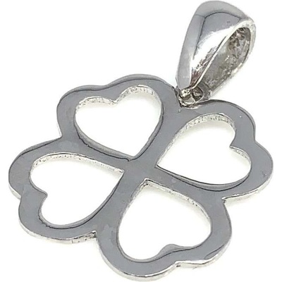 Jan Kos jewellery Stříbrný přívěsek čtyřlístek 12116817