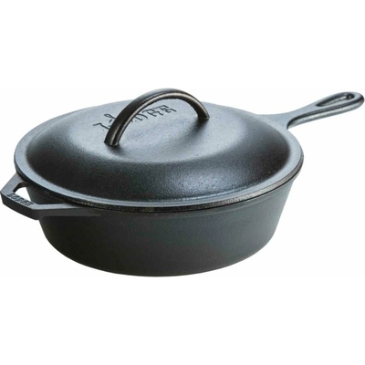 Hluboká pánev 26 cm, s poklicí, litina, Lodge