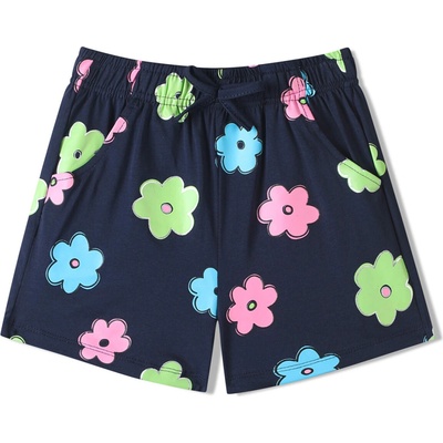 Dievčenské kraťasy KUGO SL3569 tmavo modrá Modrá tmavo