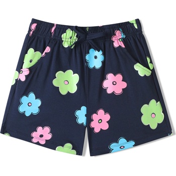 Dievčenské kraťasy KUGO SL3569 tmavo modrá Modrá tmavo