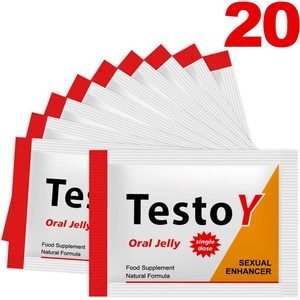  TestoY Oral Jelly ядящо се желе за ерекция - 20 броя