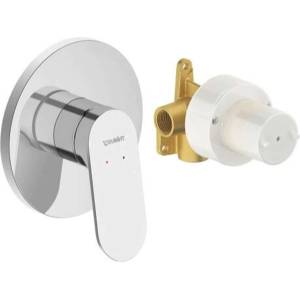 Duravit Wave - Душ-смесител за вграждане, с корпус, хром WA4210007010 (WA4210007010)