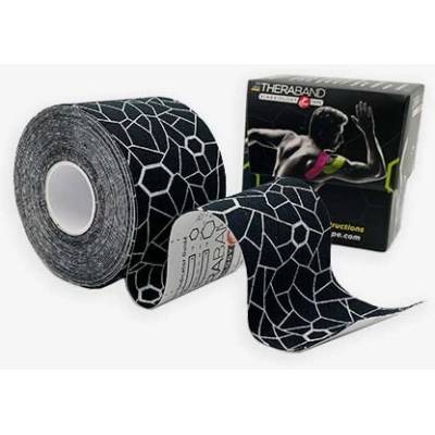 Thera Band Tape Tejpovací páska černo-bílá 5 cm × 5 m