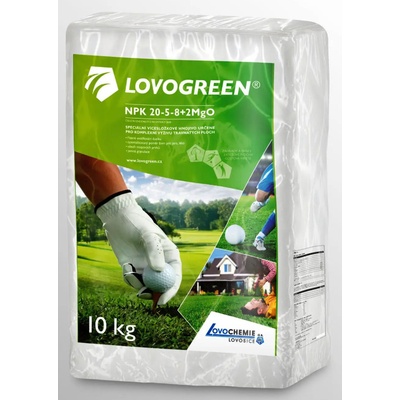 Lovosice Lovochemie Lovogreen 10kg NPK 20-5-8 +2MgO jaro