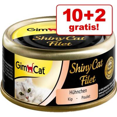 GimCat ShinyCat Jelly tuniak 12 x 70 g