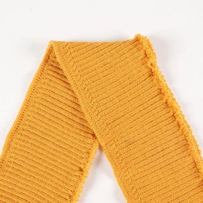 Takoy Hotový vlnený patent 9 cm horčicový