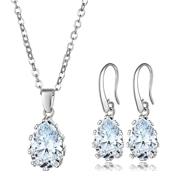 HARAHU Комплект zi-38878 - Сребристо / Кристалово kp38878 (zi-38878)