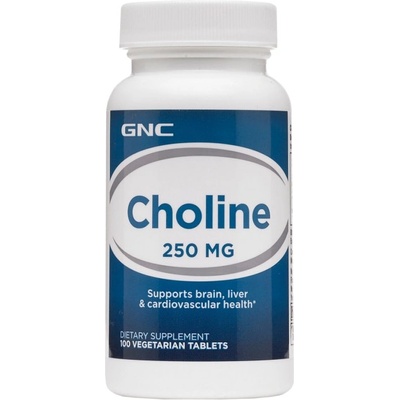 GNC Choline 250 mg [100 Таблетки]