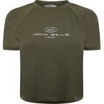 Jack Wills Тениска Jack Wills Women's JW Branded Ringer Slim Fit T-Shirt - Khaki