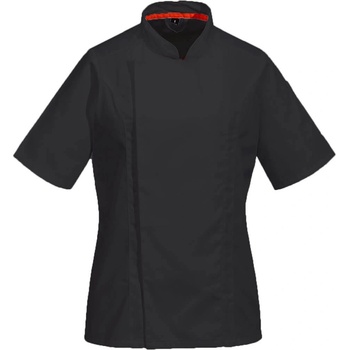 Portwest Готварска куртка - черна, MeshAir Pro и Texpel (C736BKR)