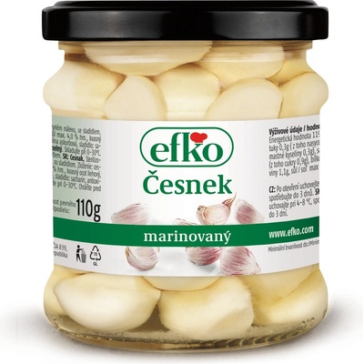Efko Česnek marinovaný 210 ml
