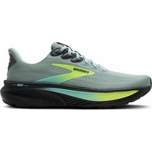 Brooks GHOST 17 M Sivá Čierna Žltá Tyrkysová