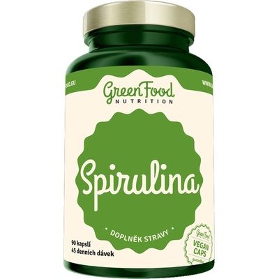 GreenFood Spirulina 90 kapslí – Zbozi.Blesk.cz