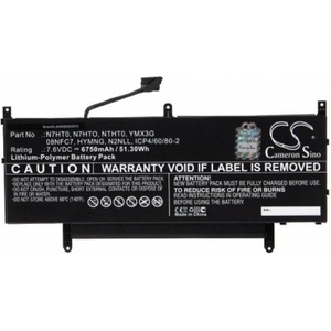 VHBW Батерия за Dell Latitude 15 9510 / 9520, 6750 mAh (889002014)