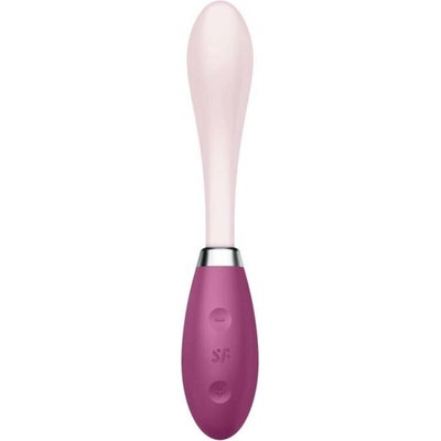 Satisfyer G-Spot Flex 3 Rechargeable G-spot pink and burgundy