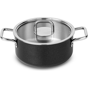 Silampos Плитка тенджера с капак Comfort Black - Ø 24см (Comfort-Black-63212-JWR1024-100)