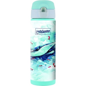 Maestro termohrnček Ocean 400 ml odtiene modrej