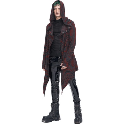 Devil fashion мъжка жилетка (cardigan) DEVIL FASHION - Red Punk - CT21802