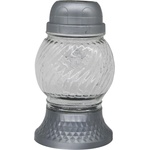 Madona LED крушка Madonna Grave Glass 17 см сребърна