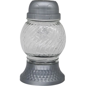 Madona LED крушка Madonna Grave Glass 17 см сребърна