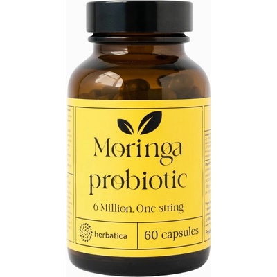 Herbatica Probiotiká z moringy 6 miliónov jeden kmeň 60 kapsúl