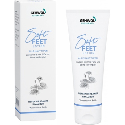 Gehwol Fusskraft Soft Feet Lotion zvlhčující lotion s leknínem a hedvábím 125 ml