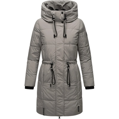 NAVAHOO Зимно палто 'Zuckertatze XIV' сиво, размер XL