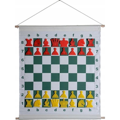 Demonštračná šachovnica Sunrise Chess & Games magnetická, rolovacia