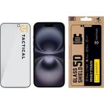 Tactical iPhone 16 / 15 TACTICAL GLASS SHIELD PRIVACY STEALTH 5D стъклен екранен протектор 5D, защита от погледи, ЧЕРЕН (57983127195)