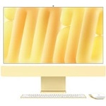 Apple iMac 24" Retina 4.5K Display с Apple M4 с 8-Core CPU, 8-Core GPU, 16GB RAM, 256GB SSD - Yellow, Intl. Engl. клавиатура (Процесор: Apple M4 (10-core CPU, 10-core GPU)) (z1e3_imac24-cpu-10gpu)