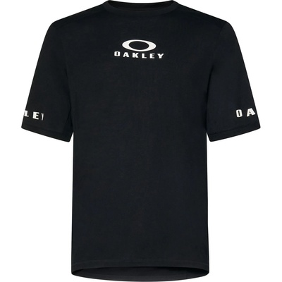 Oakley Мъжка фланелка с къс ръкав за колоездене Oakley Seeker Flow S/S Jersey Cycling jersey - Blackout - размер XL (056-3982-0214)